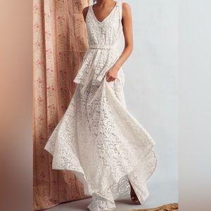 LoveShackFancy Brent Gown NWT